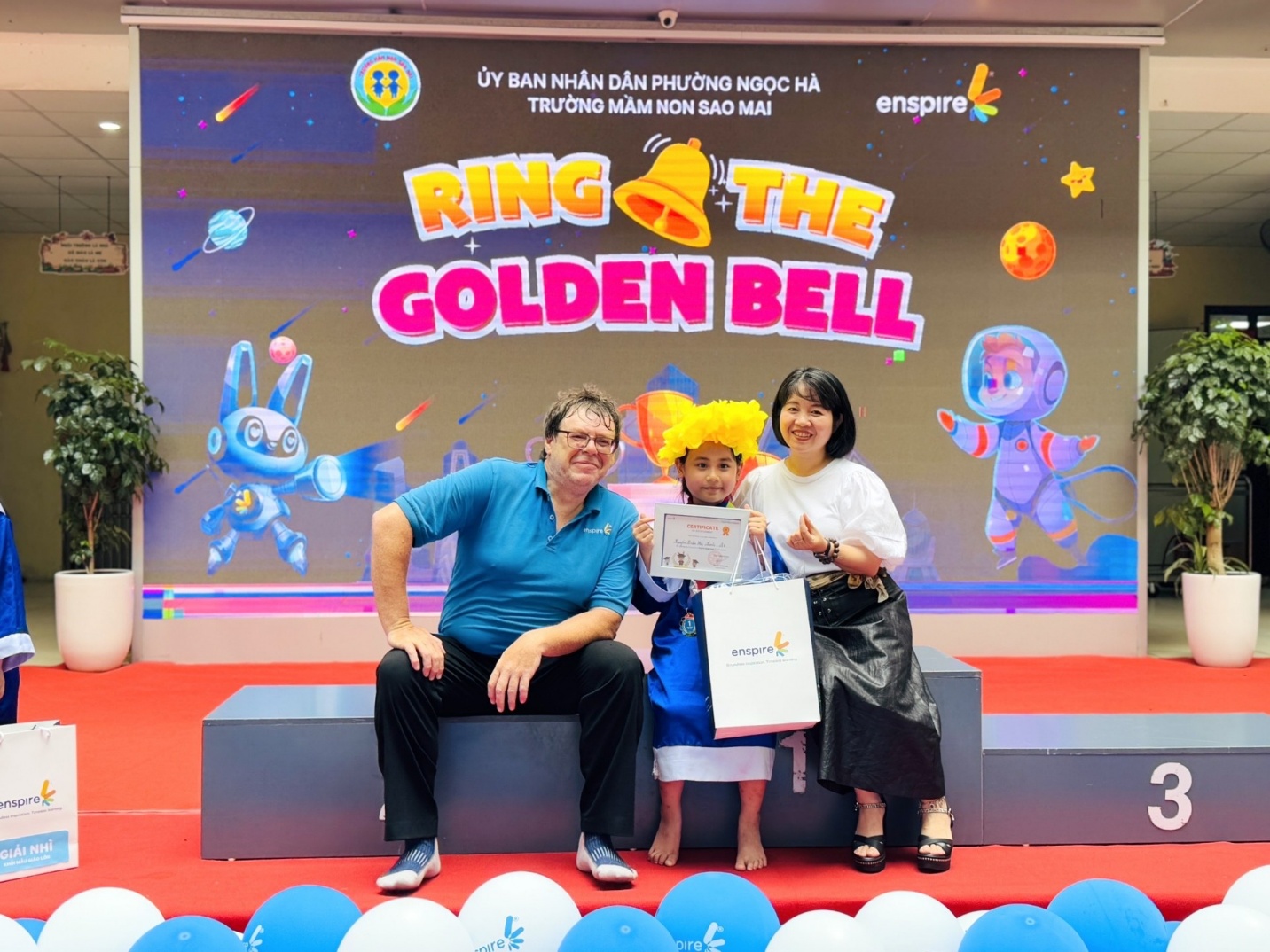 Trường Mầm non Sao Mai: “Ring the Golden Bell 2026” Sân chơi tiếng Anh - Nơi những tài năng nhí tự tin tỏa sáng
