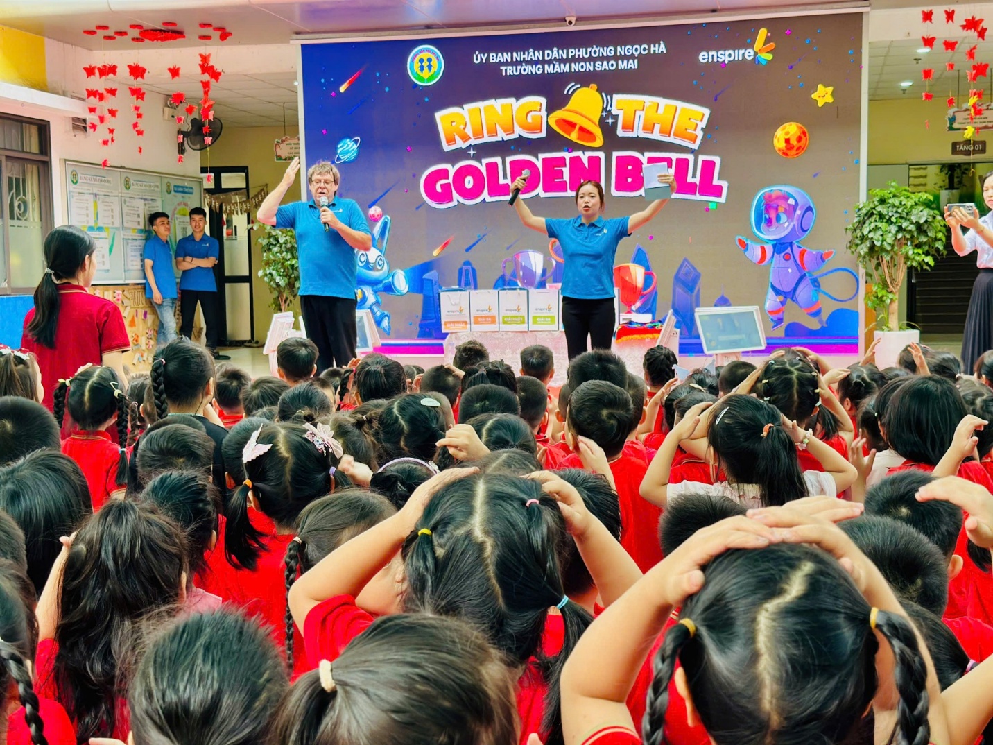 Trường Mầm non Sao Mai: “Ring the Golden Bell 2026” Sân chơi tiếng Anh - Nơi những tài năng nhí tự tin tỏa sáng
