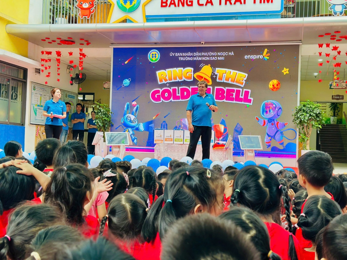 Trường Mầm non Sao Mai: “Ring the Golden Bell 2026” Sân chơi tiếng Anh - Nơi những tài năng nhí tự tin tỏa sáng